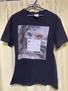 ZARA アートプリント 黒 Tシャツ