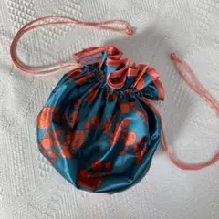 Velnica 花柄　巾着　ポーチ