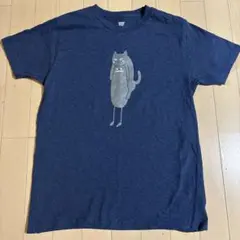 グラニフ　ねこかぶりTシャツ