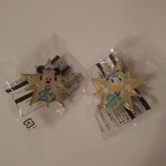 ディズニーシー20周年ピンバッジ