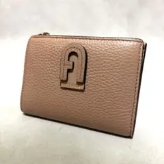 FURLAフルラ ダフネ 二つ折り財布 現行デザイン コンパクト ブラウン