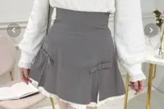 apres jour リボンレーススカート スカパン