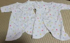 ミキハウス ベビー肌着 2枚セット