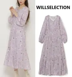 美品 WILLSELECTION 日本製 切替 ノースリーブ チュニック 1 WILLSELECTION - 美品 WILLSELECTION 日本製 切替 ノースリーブ