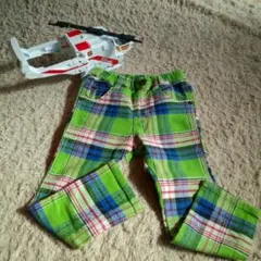 90㎝☆FO.KIDS☆チェックズボン