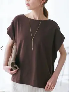 ROPÉ PICNIC 【新品・未使用タグ付】トップス　二の腕すっきり見えカットのサムネイル
