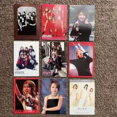 モーニング娘。　９９年　トレカ　９枚
