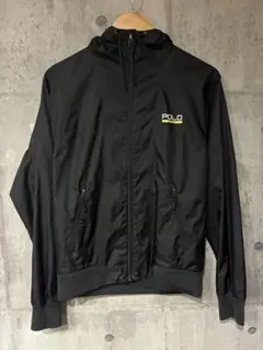 90s POLO SPORT ポロスポーツ ナイロンジャケット 黒