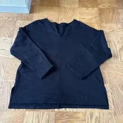 Ropé Picnic 黒 Vネック 長袖ニット M