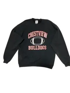 Crestview Bulldogs トレーナー 黒
