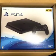 【新品・未開封】PlayStation 4 ジェット・ブラック 500GB
