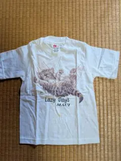 【タグ付き】Hanes Lazy Days MAUI ハワイ キッズTシャツ猫柄のサムネイル