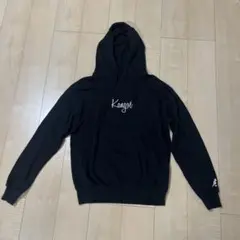 KANGOL ブラック フード付きパーカー