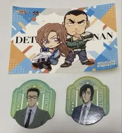 名探偵コナン コラボ くら寿司 ステッカー マグネット