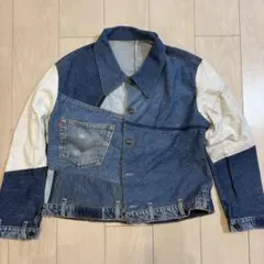【希少】Levi’s デニムジャケット　リメイク　USA製 505 素材使用