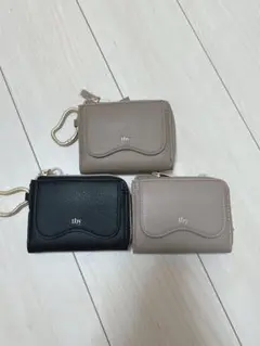 《新品》しまむら 新作 yumi カラビナ付きウォレット 3点セット