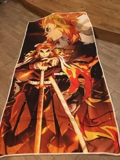 ★新品　送料無料★鬼滅の刃　ビーチタオル　タオル 150cm×75cm 煉獄さん