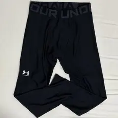 アンダーアーマー ヒートギア スパッツ レギンス ボーイズ YXL 黒 ブラック
