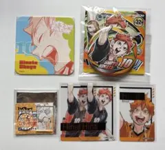 ハイキュー ファンパーク 日向翔陽 アトコ 缶バッジ クリアカード アクフィ
