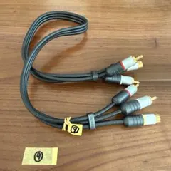 SONY S端子＋RCA音声ケーブル（Hi-Fi VIDEO CORD）0.5mのサムネイル