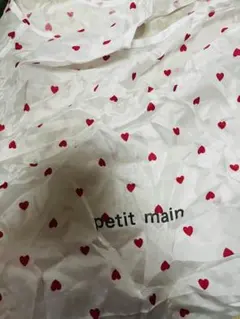 petit main ハート柄 エコバッグのサムネイル