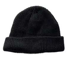 ビーニ　ニット帽 ブラック