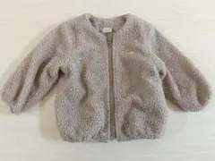 petit main ボアアウター くすみピンク 80cm