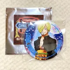 ONE PIECE バースデイ缶バッジ サンジ 東京ワンピースタワー限定