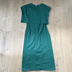 シャツワンピース ロングワンピース