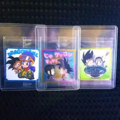 ドラゴンボールウエハースシール3枚セットです！