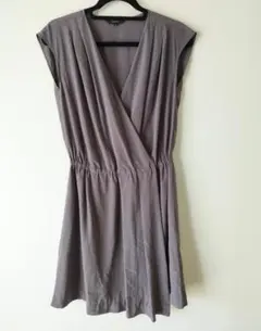 COMME CA ISM　ワンピース　グレー