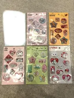 ディズニー ウォーターシール5枚セット セリア seria