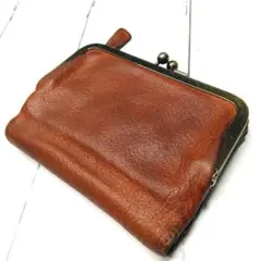 ✨未使用　展示品　土屋鞄 オイルヌメ がま口財布 茶 楽天市場】【土屋鞄公式】トーンオイルヌメ がま口ポケット財布