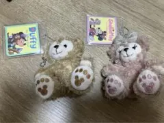 m様専用　ダッフィー＆シェリーメイ ぬいぐるみキーホルダーセット