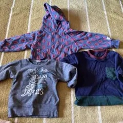 値下げ不可　子供服　パーカー　トレーナー　3着セット　ユニクロ　100サイズ