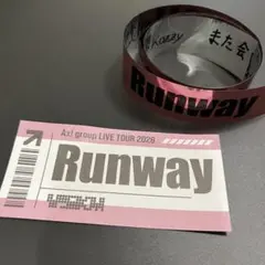 Aぇ! group LIVETOUR 2026 Runway銀テープ&チケット