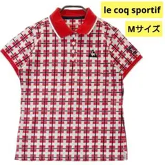ルコックスポルティフ 半袖ポロシャツ レディース レッド M
