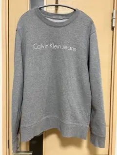 Calvin Klein Jeans グレー スウェット L