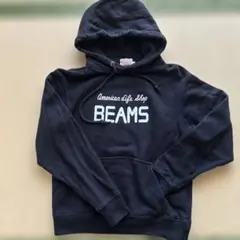 BEAMS 45th Anniversary ブラック パーカー S