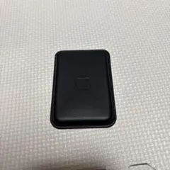 ミ*ル様 MagSafe Apple iPhoneレザーウォレット 黒
