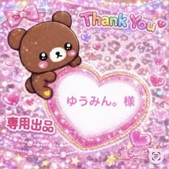 ゆうみん。様専用出品