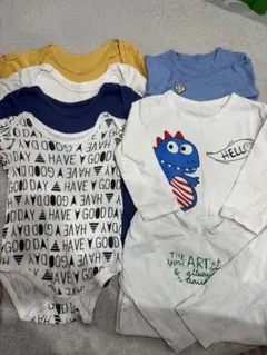 まとめ売り ベビー服 Tシャツ 7点セット 80〜90cm