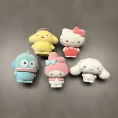 サンリオ　ガチャ　ふわふわフロッキードール　コンプリート