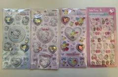 サンリオキラキラジュエルシール(国内購入品)・ボンボンドロップシール(海外製品)