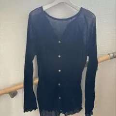Sea Room lynn カーディガン ブラック