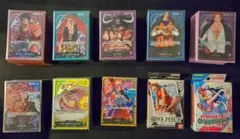 ワンピースカード スタートデッキ(ST01〜09,11) まとめ売り おまけ付