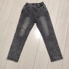 ストレートデニム風パンツ