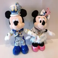 ディズニー　タイムトゥシャイン　ぬいぐるみバッジ　セット