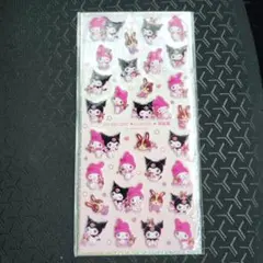 マイメロディ クロミ ぷっくりシール ステッカー　宇佐美　コラボ