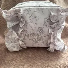 SNIDEL HOME フリル付きポーチ